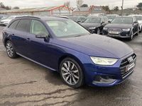 Used Audi A4 Sport 163 HP (119 kW) 2021 Blue Estate