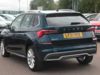 Used Skoda Kamiq SE L 115 HP (84 kW) 2021 Petrol blue metallic SUV