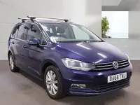 Used VW Touran SEL 190 HP (139 kW) 2016 Blue MPV