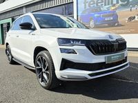 Used Skoda Karoq SportLine 150 HP (110 kW) 2023 White SUV