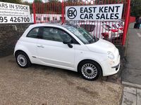 Used Fiat 500 Lounge 69 HP (50 kW) 2013 White Hatchback