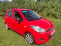 Used Hyundai i10 Classic 85 HP (62 kW) 2011 Red Hatchback