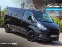 Used Ford Transit Custom Limited 130 HP (95 kW) 2021 Black Van