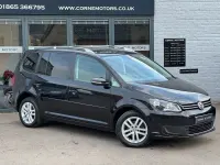 Used VW Touran SE 105 HP (77 kW) 2014 Black MPV