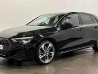 Used Audi A3 Sportback Black Edition 150 HP (110 kW) 2023 Black Hatchback