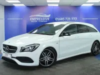 Used Mercedes CLA220 Shooting Brake AMG line 177 HP (130 kW) 2019 White Estate