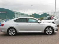 Used Skoda Superb SE L 147 HP (108 kW) 2022 Brilliant silver metallic Hatchback