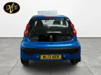 Used Peugeot 107 Active 68 HP (50 kW) 2013 Blue Hatchback