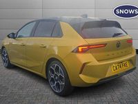 Used Vauxhall Astra Ultimate 131 HP (96 kW) 2024 Yellow Hatchback
