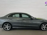 Used Mercedes C220 AMG line 170 HP (125 kW) 2017 Grey Sedan