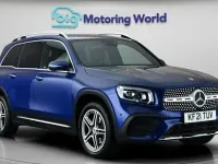 Used Mercedes GLB200 AMG Line Premium 163 HP (119 kW) 2021 Blue SUV