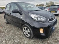 Used Kia Picanto 65 HP (47 kW) 2015 Black Hatchback