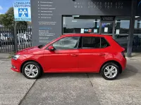 Used Skoda Fabia SE 110 HP (80 kW) 2019 Red Hatchback