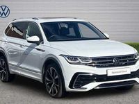 Used VW Tiguan Allspace R-line 150 HP (110 kW) 2024 White SUV