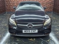 Used Mercedes C200 AMG line 184 HP (135 kW) 2019 Black Cabriolet