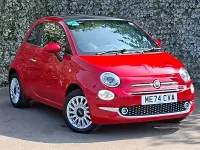 Used Fiat 500C 70 HP (51 kW) 2025 Red Cabriolet