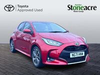 Used Toyota Yaris Hybrid 116 HP (85 kW) 2021 Red Hatchback