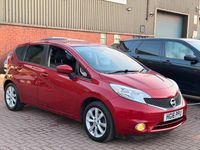 Used Nissan Note Acenta Premium 98 HP (72 kW) 2016 Red Hatchback
