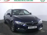 Used BMW 420 Coupé Luxury Line 190 HP (139 kW) 2015 Blue Coupe