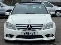 Begagnad Mercedes C220 2011 Vit Sedan