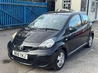 Used Toyota Aygo 67 HP (49 kW) 2010 Black Hatchback