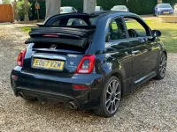 Used Abarth 595 Turismo 165 HP (121 kW) 2017 Black Cabriolet