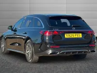 Used Mercedes E200 AMG line 223 HP (164 kW) 2025 Obsidian black Estate