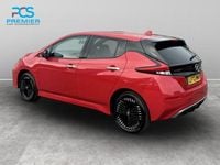 Used Nissan Leaf N-Connecta 160 kW (218 HP) 2022 Red Hatchback