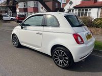 Used Fiat 500 Collezione 69 HP (50 kW) 2018 White Hatchback
