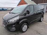 Used Ford Transit Custom Limited 130 HP (95 kW) 2022 Black Van
