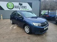 Used Dacia Sandero Ambiance 2017 Blue Hatchback