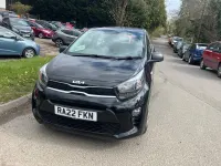 Used Kia Picanto 66 HP (48 kW) 2022 Black Hatchback