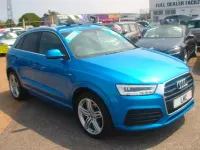 Used Audi Q3 S-line plus 150 HP (110 kW) 2015 Blue SUV