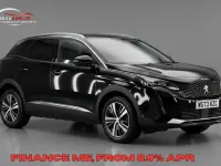 Used Peugeot 3008 Active+ 129 HP (94 kW) 2023 Black SUV