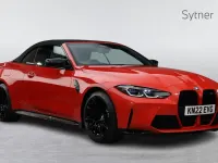 Used BMW M4 Cabriolet Competition Edition 503 HP (369 kW) 2022 Red Cabriolet
