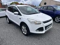 Used Ford Kuga Zetec 150 HP (110 kW) 2014 White SUV