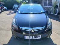 Used Vauxhall Corsa 100 HP (73 kW) 2012 Black Hatchback