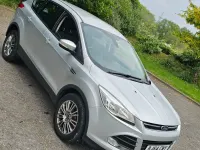Usado Ford Kuga Titanium 140 HP (102 kW) 2014 Prateado SUV