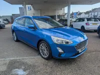 Used Ford Focus Titanium X 2019 Blue Estate