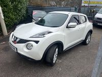 Used Nissan Juke Acenta Premium 115 HP (84 kW) 2014 White SUV
