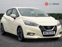 Used Nissan Micra Acenta 2021 White Hatchback