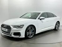 Usado Audi A6 S-Line 204 CV (150 kW) 2019 Blanco Berlina