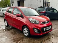 Used Kia Picanto 2014 Red Hatchback