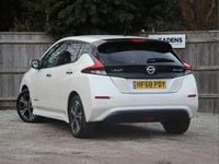 Used Nissan Leaf Tekna 110 kW (150 HP) 2018 White Hatchback