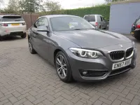 Used BMW 218 Sport Line 2018 Grey Coupe