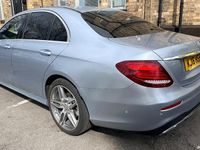 Begagnad Mercedes E220 AMG line 2016 Silver Sedan