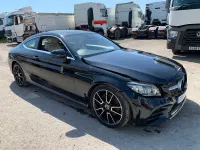 Używany Mercedes C220 AMG Line Premium 2019 Czarny Coupe