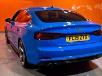 Used Audi A5 Sportback Black Edition 190 HP (139 kW) 2019 Blue Hatchback