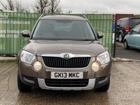 Used Skoda Yeti SE 105 HP (77 kW) 2013 Brown SUV