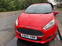 Used Ford Fiesta Zetec 2015 Red Hatchback